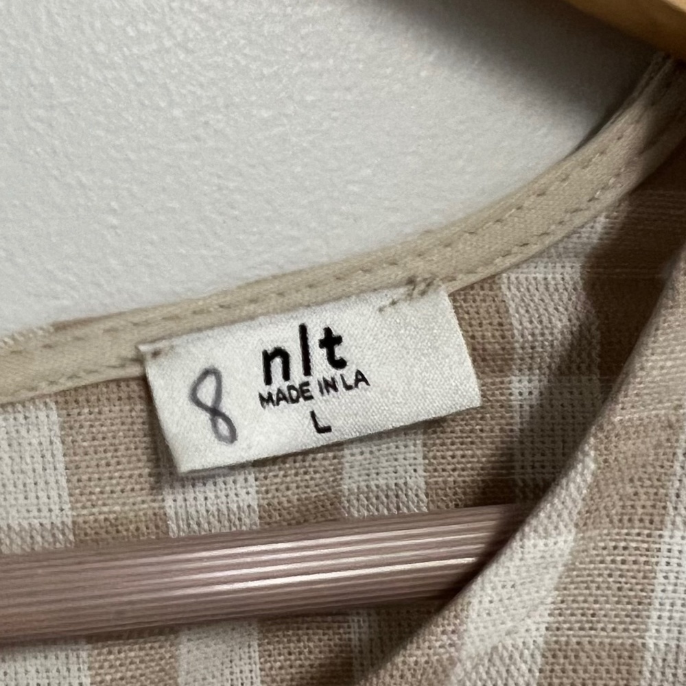 NLT Gingham Top - Picture 4 of 6